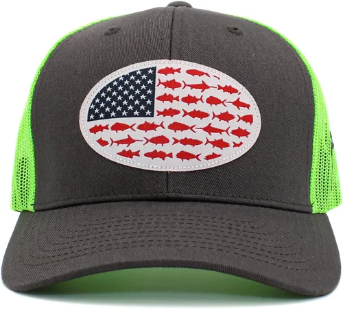 Miniatura 185 de KBETHOS Tactical Operator Collection USA Fishing Mesh Ballcap Flag Patch America Outdoors Trucker Baseball Cap