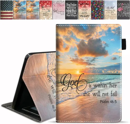 Miniatura 19 de Funda para tableta Amazon Fire Max 11 (13ª generación, versión 2023), funda delgada de piel sintética con ranura para tarjetas y encendido Ser un