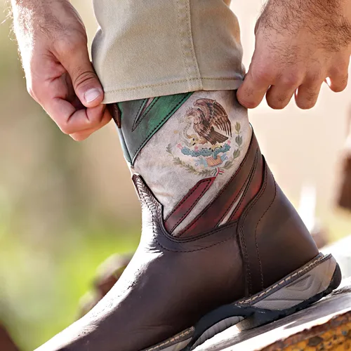 Miniatura 8 de CEBU Botas vaqueras Thunder Western para hombre - Punta cuadrada