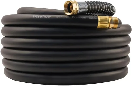 Miniatura 35 de Wiseflow Leader Hose Manguera de agua resistente de 3 x 5/8 pulgadas con accesorios de latón macho a hembra, extensor de manguera corta para carrete