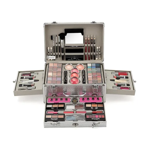 Miniatura 10 de Pure Vie Juego de maquillaje todo en uno para regalo navideño, paquete esencial de cosméticos que incluye paleta de sombras de ojos, lápiz labial