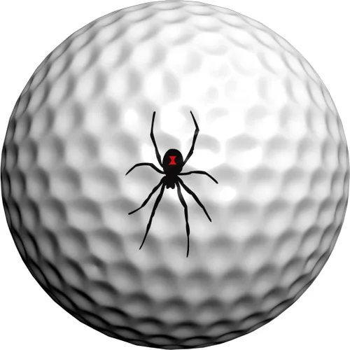 Miniatura 14 de Golfdotz - Marcadores de pelotas de golf novedosos que cumplen con las reglas de la USGA, calcomanías de pelotas de golf para marcar pelotas, no más