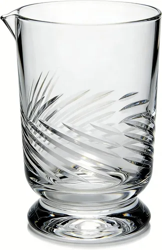 Miniatura 2 de Homestia Vaso mezclador de cóctel de cristal con tallo de 22 onzas, vidrio agitador sin plomo con base pesada para Martini, Old Fashioned