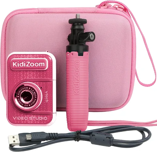 Miniatura 8 de Aenllosi Estuche rígido compatible con VTech KidiZoom Creator Cam (rosa)