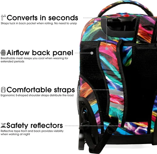 Miniatura 6 de J World New York Sunrise - Mochila con ruedas, Quantum), RBS-18 QUANTUM