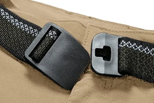 Miniatura 4 de TBMPOY Pantalones de senderismo y montaña, ligeros, impermeables, con cinturón, secado rápido, para hombres