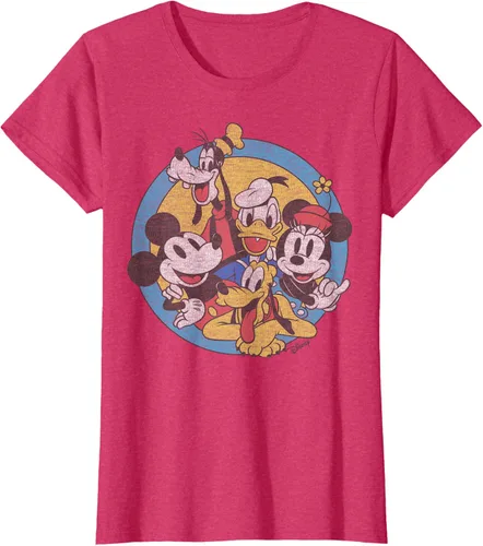 Miniatura 8 de Disney Camiseta retro de Mickey and Friends Group Shot