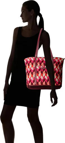 Miniatura 6 de Vera Bradley Bolso tote Vera recortado pequeño de algodón para mujer
