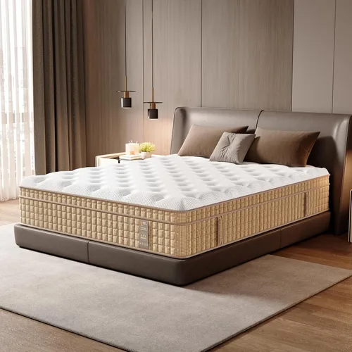 Miniatura 7 de BedStory Colchón de tamaño King, colchones híbridos firmes de 12 pulgadas en una caja con gel refrescante y resortes ensacables para aliviar