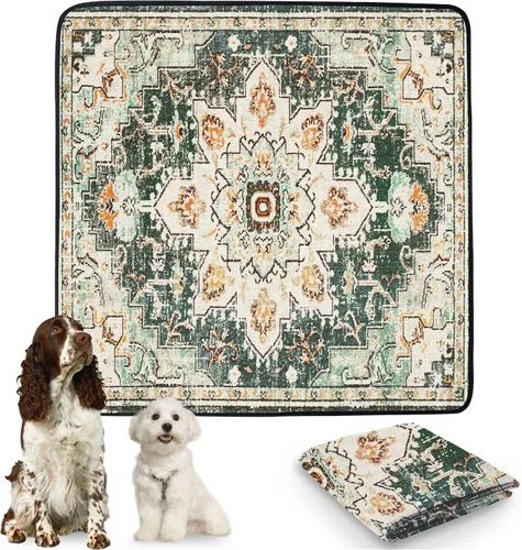Miniatura 11 de PatiencET Almohadillas lavables para orina para perros y gatos, 72 x 72 pulgadas, súper absorbentes, a prueba de fugas, reutilizables, 1 almohadilla