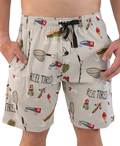 Miniatura 16 de Lazy One - Pantalones cortos de pijama para hombre, ropa de dormir