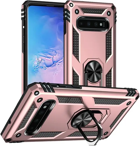 Miniatura 22 de Funda para Samsung Galaxy S9, Galaxy S9, [grado militar de 16 pies a prueba de caídas], anillo a prueba de golpes para Samsung Galaxy S9, verde