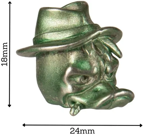 Miniatura 2 de Accesorios de paracord de cuentas de latón de animales de dibujos animados - Colgantes para dijes de bricolaje