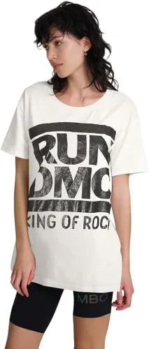 Miniatura 4 de Camiseta de manga corta para mujer, de gran tamaño, recto, ajuste relajado, camiseta de manga corta