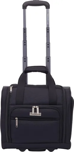Miniatura 4 de Travelers Club Riddock - Equipaje y accesorios de viaje, color negro, juego de 14 piezas