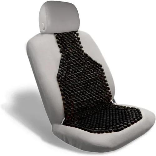 Miniatura 13 de VaygWay Cojín de Asiento Cómodo con Cuentas de Madera – Cubierta de Asiento de Automóvil Cómoda con Cuentas de Madera – Cubierta Fresca de Masaje