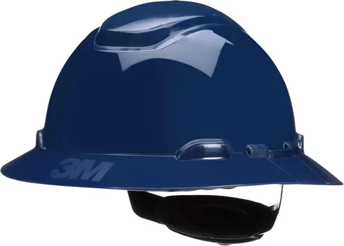Miniatura 18 de 3M Hard Hat SecureFit H-800 Series Casco de seguridad estilo ala completa con sensor Uvicator, suspensión de trinquete de difusión de presión de 4