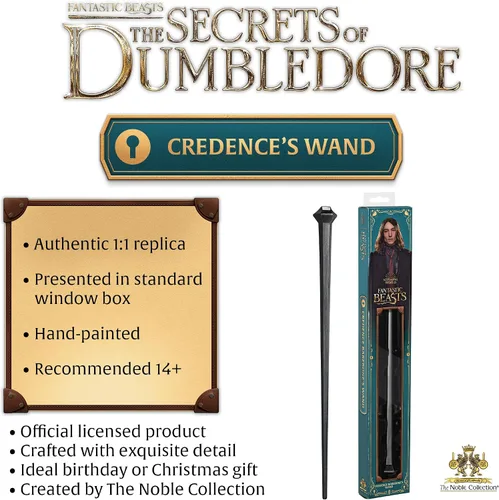 Miniatura 6 de The Noble Collection Credence Wand (caja de ventana)