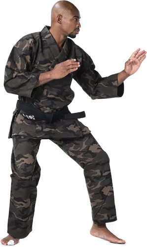 Miniatura 4 de Ronin Karate Uniform Men - Raro Heavy Weight Camouflage Karate Gi