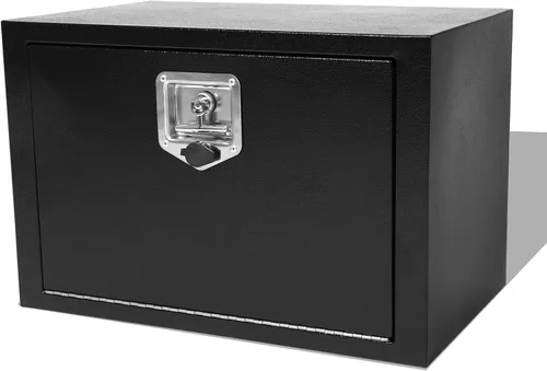 Miniatura 9 de Caja de Herramientas Bajo la Carrocería de 18 Pulgadas, Caja de Herramientas Resistente para Bajo la Carrocería del Camión con Pestillo de Mango