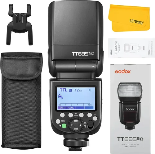 Miniatura 10 de Godox TT685II TT685II-S Flash para Sony, 2.4G TTL Flash externo Speedlite HSS 1/8000s GN60, bloqueo de liberación rápida, conversión instantánea TCM