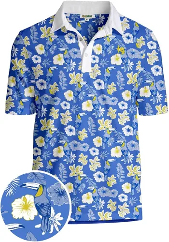 Miniatura 2 de Tipsy Elves Polo de golf - Polo deportivo de rendimiento para hombre