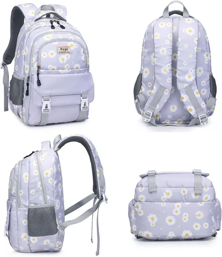 Miniatura 3 de Asge Backpack for Girls Backpack Teenage School Backpack College Bookbag for Kids Casual Daypack with Lunch Box