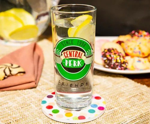 Miniatura 8 de Silver Buffalo Friends Central Perk NYC - Juego de vasos de 4 piezas, 10 onzas