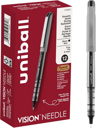 Miniatura 21 de uni-ball Vision Elite - Bolígrafos de punta redonda gruesa (1/32 de pulgada), color violeta, 12
