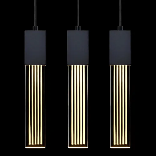 Miniatura 19 de Mini Lámpara Colgante de Cristal Integrada para Isla de Cocina, Moderna y Concisa, Accesorio de Luz de Techo Colgante, para Isla de Cocina, Comedor