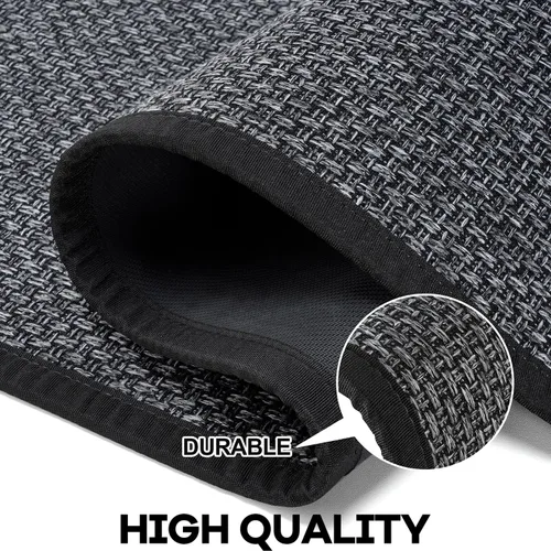 Miniatura 4 de Hargiis Alfombra de Cocina, Alfombras de Cocina de Goma Antideslizantes Lavables, Tapete Corredor Absorbente para Piso, Tapetes Lavables a Máquina