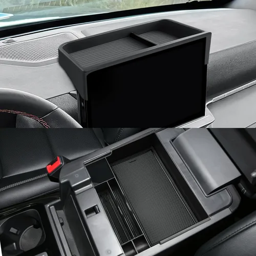 Miniatura 15 de CDEFG 2Pcs for 2026 Ford Explorer Center Console Organizer for 2025 2026 Explorer (Active/ST-Line/Tremor/Platinum/ST) Accessories Middle Console
