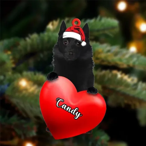 Miniatura 121 de Adornos de Navidad personalizados para perros, nombre personalizado, adorno de Malamute de Alaska, adornos acrílicos, regalos de Navidad, amantes