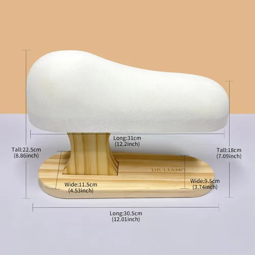 Miniatura 2 de Tabla de planchar de corsé de busto, tabla de planchar de manga pequeña con base de madera maciza, jamón a medida con varias superficies de prensado
