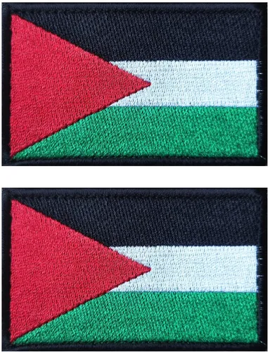Miniatura 81 de 2 parches de bandera de Japón de AliPlus bordados tácticos militares moral parche apliques gancho y bucle