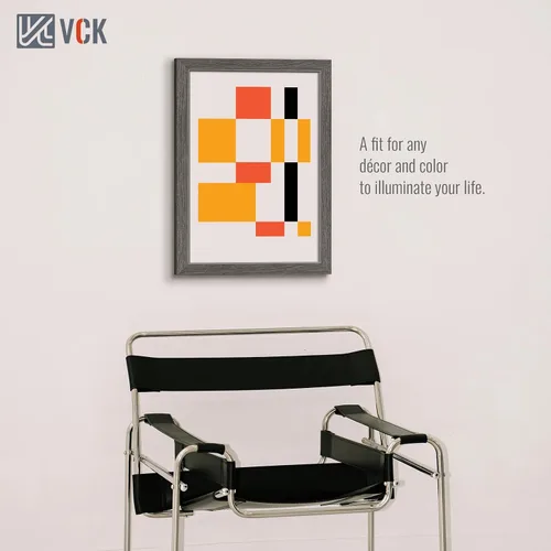 Miniatura 150 de VCK Marcos para póster de madera maciza de 22.375 x 34 pulgadas, marco de fotos A1 negro con montaje en pared, paquete de 3