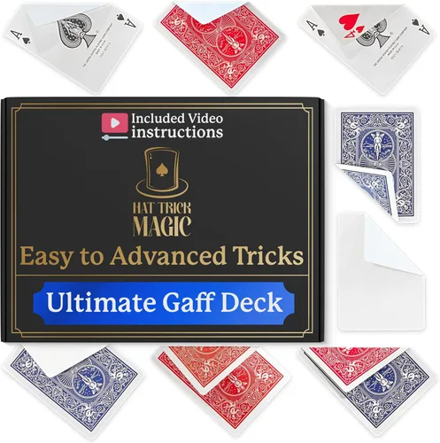 Miniatura 11 de Bicycle Rider Back Gaff - Barajas de cartas (26 rojo/rojo 26 azul/azul)