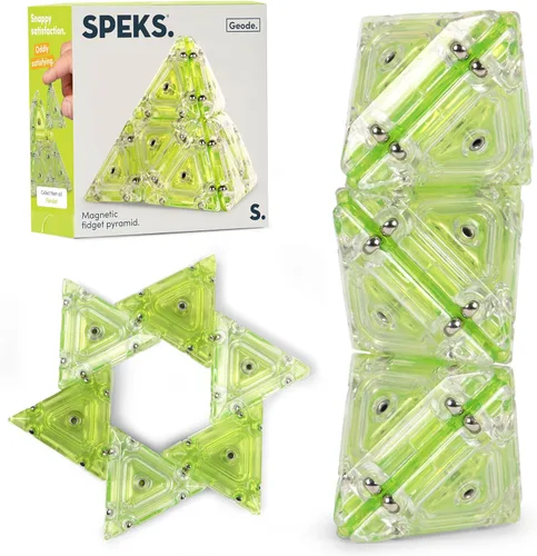 Miniatura 6 de Speks Geode - Juguete magnético para ansiedad Juguete sensorial de escritorio para adultos y adolescentes a partir de 14 años Regalo para Cobalto