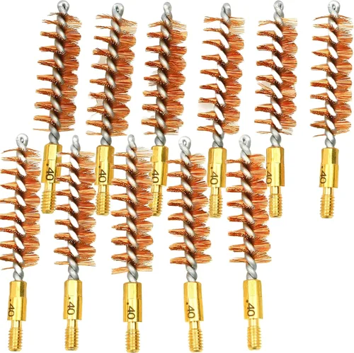 Miniatura 14 de McJ Tools Cepillos de Ánima de Bronce - Cepillos de Ánima de Calidad Premium para Limpieza y Mantenimiento de Pistolas y Rifles
