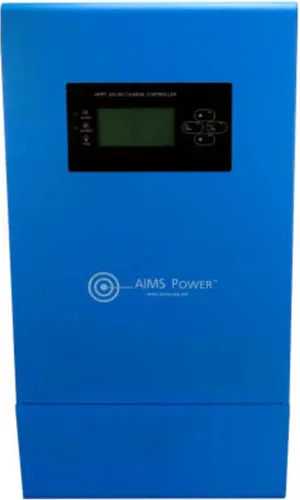 Miniatura 7 de AIMS Power SCC80AMPPT Controlador de carga solar MPPT de 80 amperios; carga sistemas solares de 12, 24, 36 y 48 voltios; carga de 4 etapas; selector