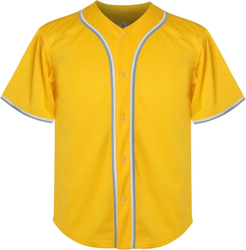 Miniatura 13 de Phoneutrix Camiseta de béisbol en blanco para jóvenes, camisetas de manga corta para niños, uniformes deportivos