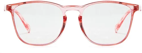 Miniatura 2 de Gafas protectoras de seguridad, lentes claros a prueba de empañamiento/rayones, para hombre, marco transparente Rosado