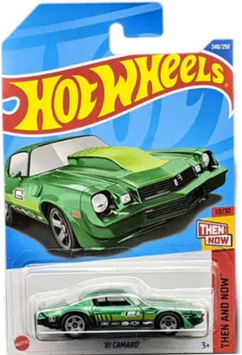 Miniatura 5 de Hot Wheels '81 Camaro, entonces y ahora 10/10
