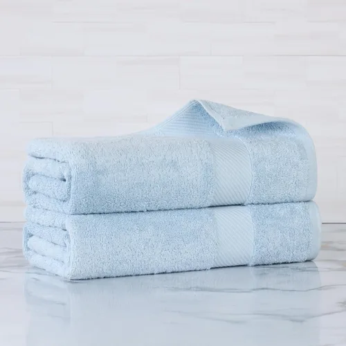 Miniatura 29 de SUPERIOR Kendell - Juego de 4 toallas de baño de algodón egipcio, absorbentes, para la ducha, artículos esenciales para el spa, toallas grandes