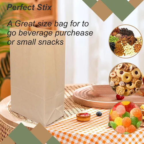 Miniatura 5 de Perfect Stix - Bolsa marrón Perfect Stix de 4 libras 40 - 2 mwhite Bolsa marrón de 4 libras - Paquete de 40 bolsas