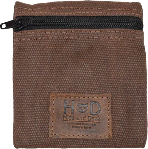 Miniatura 20 de Hide & Drink, Bolsa de condón de lona encerada resistente al agua, bolsa de bolsillo con tecnología Change Valuables, regalo clásico para socios