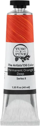 Miniatura 78 de Tusc & Pine Pintura al óleo Artist – Alizarin Crimson, 1.4 fl oz, sin amarilleo, consistencia rica y cremosa, carga máxima de pigmento, pinturas al