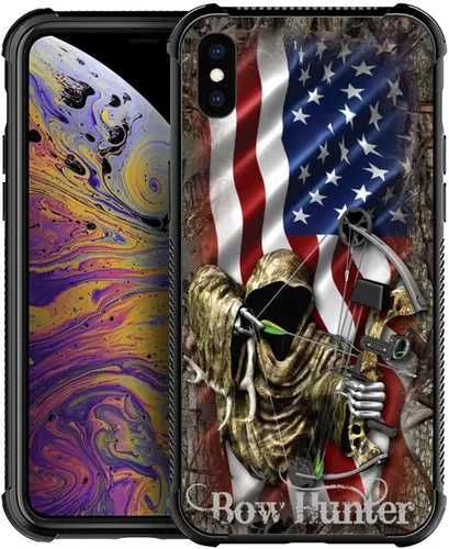 Miniatura 35 de DJSOK Compatible con iPhone 13 Funda, Diseño con Patrón Parachoques Trasero Anti Arañazos Esquinas Reforzadas TPU Suave Caver, Fundas para Hombres