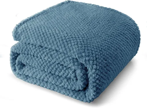 Miniatura 28 de Whale Flotilla Manta de forro polar extra grande para sofá, 50 x 70 pulgadas, manta jacquard suave y esponjosa para todas las estaciones, ligera