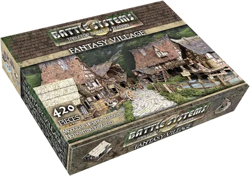 Miniatura 6 de Battle Systems BSTFWA005 Río y Carreteras Escenas Modulares de Fantasía - Perfecto para Juegos de Rol y Wargames - Terreno de Mesa Multinivel